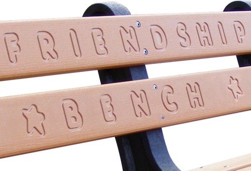 Bench Seat Engraving